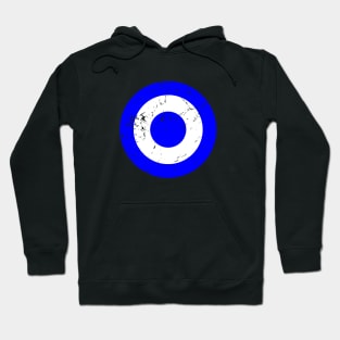 Vintage Blue and White Roundel Hoodie